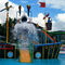 ガラス繊維の給水塔のスライドの海賊船の反錆の運動場の水公園のスライド