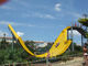 バナナの形水公園のスライドのスライド多色刷りの12メートルの振子水