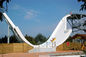 バナナの形水公園のスライドのスライド多色刷りの12メートルの振子水