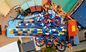 OEM 屋外 子供 ゲーム 公園 遊び場 設備 巨大な水スライド