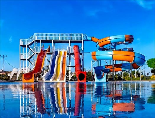 アミューズメントパーク 遊園地 子供 大型水遊び スライド 3メートル高さ プール用