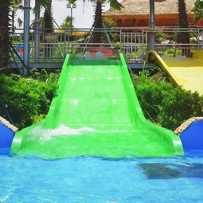 Customized Colorful Water Slide Fiberglass Swimming Pools Suitable ...