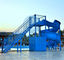 OEM 3.3 メートル ガラス繊維水上公園 プールスライド - 青