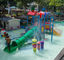 多彩な運動場水スライドの子供のガラス繊維のプールのスライドRoHSは承認した