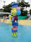 子供のための漫画のコック様式水公園のしぶきのパッドはプールに吹きかける