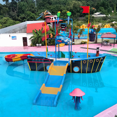 ガラス繊維の給水塔のスライドの海賊船の反錆の運動場の水公園のスライド