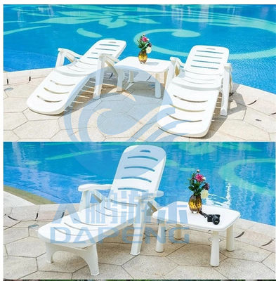 中庭のプールの付属品の余暇の携帯用折りたたみの日曜日のLounger