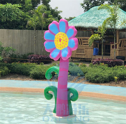 水しぶき地帯の野生の花のスプリンクラー、楽しみのためのガラス繊維水演劇のゲーム