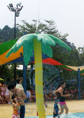 良い価格 子供の水公園のための水公園装置水噴霧の葉そしてはす オンライン