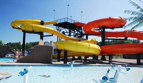 良い価格 水遊び場 遊具 シングルファイバーグラス 屋外プール 子供向け スパイラルスライドセット オンライン