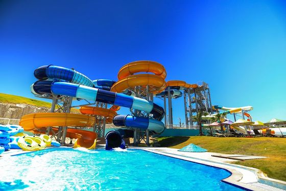 良い価格 12mm 厚さ ガラス繊維 水上滑り台 プール用 屋外水上公園 遊具 オンライン