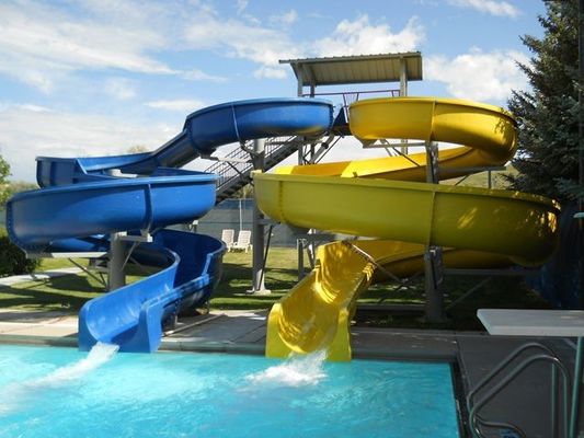 良い価格 遊園地 遊園地 ウォーター ファイバーグラス スライド キッド オンライン