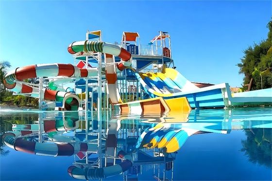 熱浸したガルバニズム鋼水上公園スライド 子供のための防腐