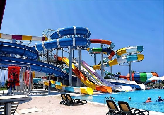 良い価格 ウォーターパークスライド 遊園地 遊具 遊園地 游泳場 遊泳池 子供のウォータースライド オンライン