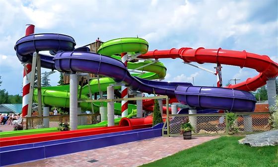 ODM アウトドア アミューズメントパーク ウォータートイ ファイバーグラス スライド 価格