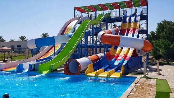 ガラス繊維 子供のための滑り台 アクアウォーターパーク 泳池 遊具 遊具
