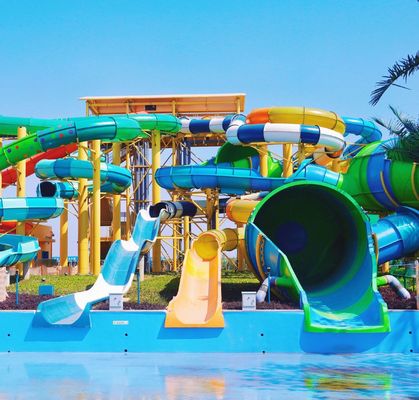 良い価格 大人 ガラス繊維 巨大な水上スライド 水上公園 遊具 遊具 オンライン