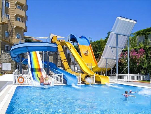 アクアパーク 水遊び 娯楽 スプラッシュ 設備 ガラス繊維の滑り台