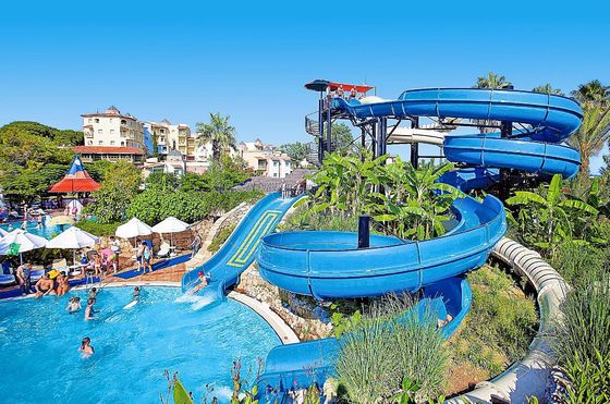 良い価格 子供 遊園地 設備 プール 水面スライド ガラス繊維 オンライン