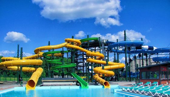 良い価格 屋外プール 子供 遊び 設備 ガラス繊維 公園 の 水道 スライド オンライン