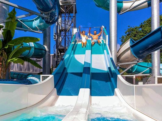 良い価格 遊園地 遊泳 プール 設備 海水 ガラス繊維 スライド オンライン