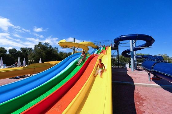 ODM ダペン水上公園 子供 スイミングプール 設備 ゲーム ファイバーグラス スライド