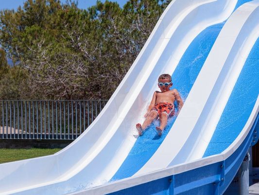 アウトドア アムレアメント 水上公園 遊具 泳池用 ガラス繊維スライド