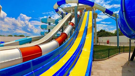 アクアテーマパーク 遊園地 遊園地 子供 ウォータープレイ ファイバーグラスウォータースライド