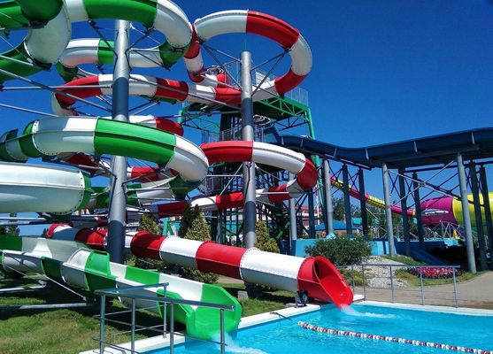ODM 広東 ダペン アミューズメント テクノロジー 株式会社 公園 プール ゲーム 騎乗 キッズ 遊び場 ガラス繊維 水上スライド