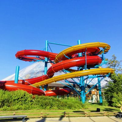 大人用 水中公園 設備 小型プール ゲーム 単体スパイラル水スライド