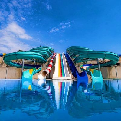 商業用プール 水遊び 成人 屋外 子供 ゲーム ファイバーグラス スライド