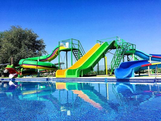 ウォーターパーク 子供 ウォーターゲーム 設備 子供向け 水回形チューブセット