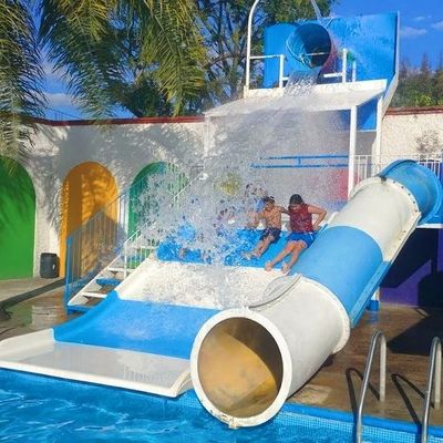 水遊び スプレーパーク 施設 子供 スイミングプール ガラス繊維水スライド