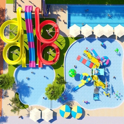 良い価格 Customized Aqua Park Commercial Outdoor Water Feature Equipment Kids Pool Play Equipment Water Park Slides For Sale オンライン