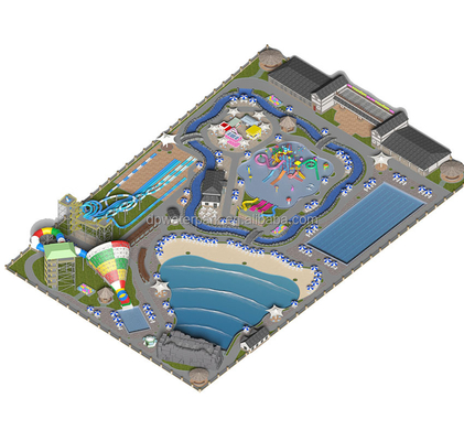 良い価格 20000 SQM Aqua Park Design Master Plan Custom Water Theme Park Design for Resorts オンライン