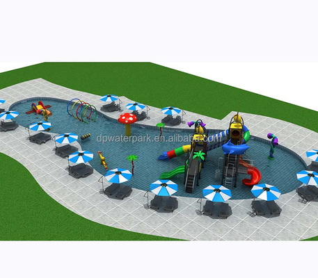 品質 Water Play Equipment Manufacturer Customized 350SQM Children Aqua Park Design for Hotel and Resort 工場
