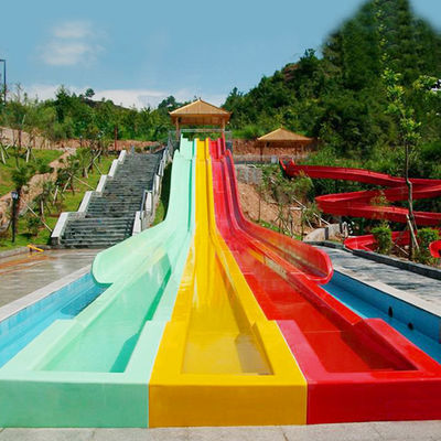 良い価格 9m Height Fiberglass Water Slide with 100m³/slide Water Flow for 5-10 Passengers in Water Park オンライン