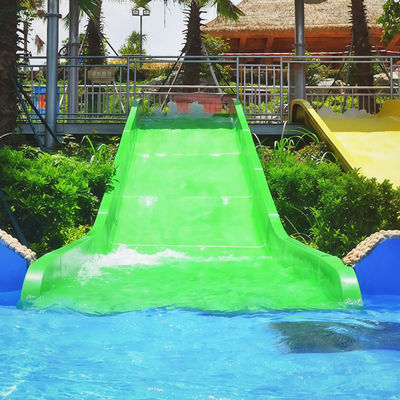 品質 Customized Colorful Water Slide Fiberglass Swimming Pools Suitable Family Small Amusement Park Gardens Inground Pools 2D Design 工場