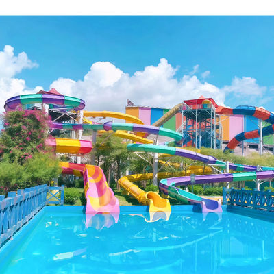 良い価格 High Strength Fiberglass Commercial Amusement Park Slide Service Life Over 10 Years With 2D And 3D Design オンライン