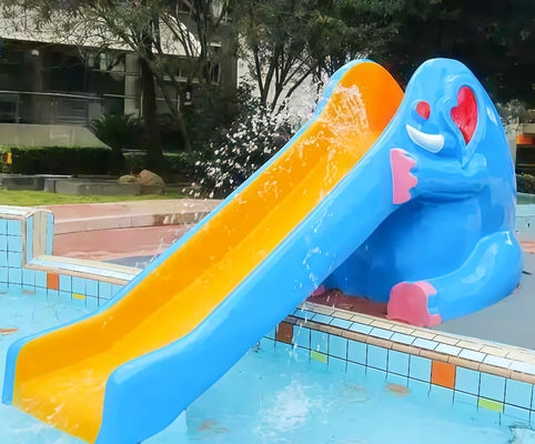 良い価格 Commercial Water Splash Pad Animal Slide Equipment Fiberglass For Residential Areas Children'S Pools Water Play オンライン