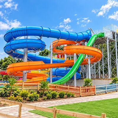 品質 ウォータースライド 水上公園 リゾート ホテル用 工場
