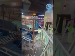 子供のためのミニガラス繊維ウォータースライド オクトポスウォータースライド 屋内ウォーターパーク