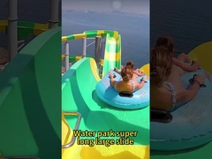 屋外商用プールデザイン,娯楽用ウォータースライドセット